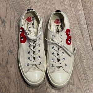 Comme de Garçon Converse Sneakers